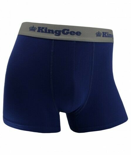 KingGee Mens Bamboo Work Trunk 3 Pack Superior Jocks Comfort Breathable K19005- Bannav S Bannav LLC