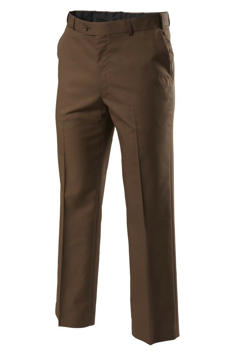 Mens Hard Yakka Foundations Trousers Press Pants Plain Adjustable Work Y02594- Bannav S Bannav LLC