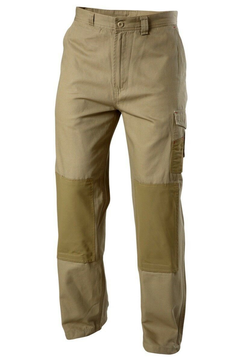 Mens Hard Yakka Legends Light Weight Cotton Pants Tough Cordura Strength Y02906- Bannav S Bannav LLC