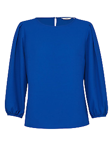 NNT Womens 3/4 Sleeve Crew Neck Top Comfortable Classic Fit Blouse CATUPM- Bannav S Bannav LLC