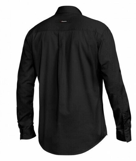 KingGee Mens Tradies Shirt L/S Fashioned Workwear Lightweight Breathable K14350- Bannav S Bannav LLC