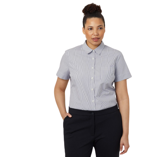 NNT Womens Avignon Short Sleeve Shirt Regular Collar Business Shirt CATUK7- Bannav S Bannav LLC