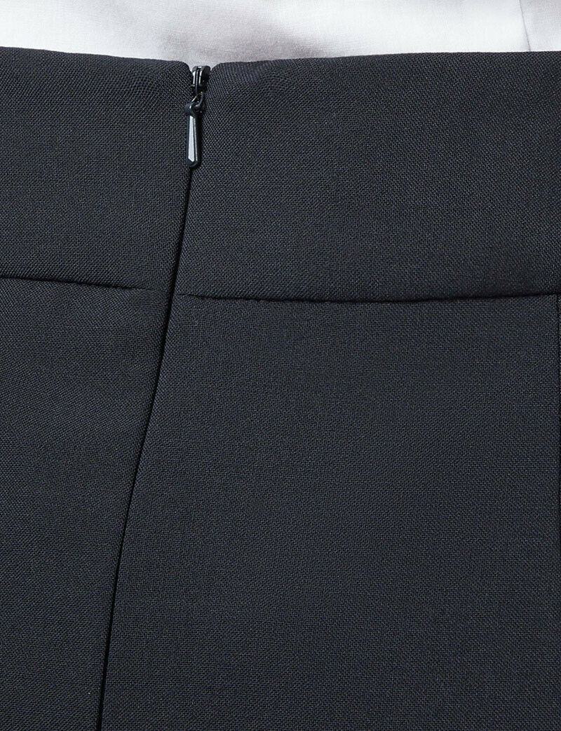 NNT Womens Business Stretch Wool Blend Panel Pencil Skirt Wool Blend  CAT2MG- Bannav S Bannav LLC