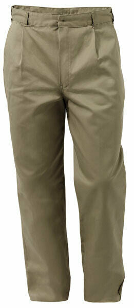 KingGee Mens Steel Tuff Drill Pants Reinforced Pleat Trousers Cotton K03010- Bannav S Bannav LLC