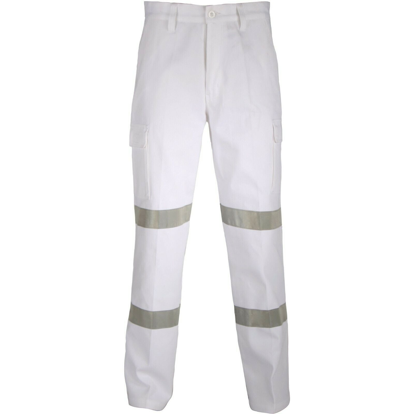 DNC Workwear Mens Double Hoops Taped Cargo Pants Comfortable Work 3361- Bannav S Bannav LLC
