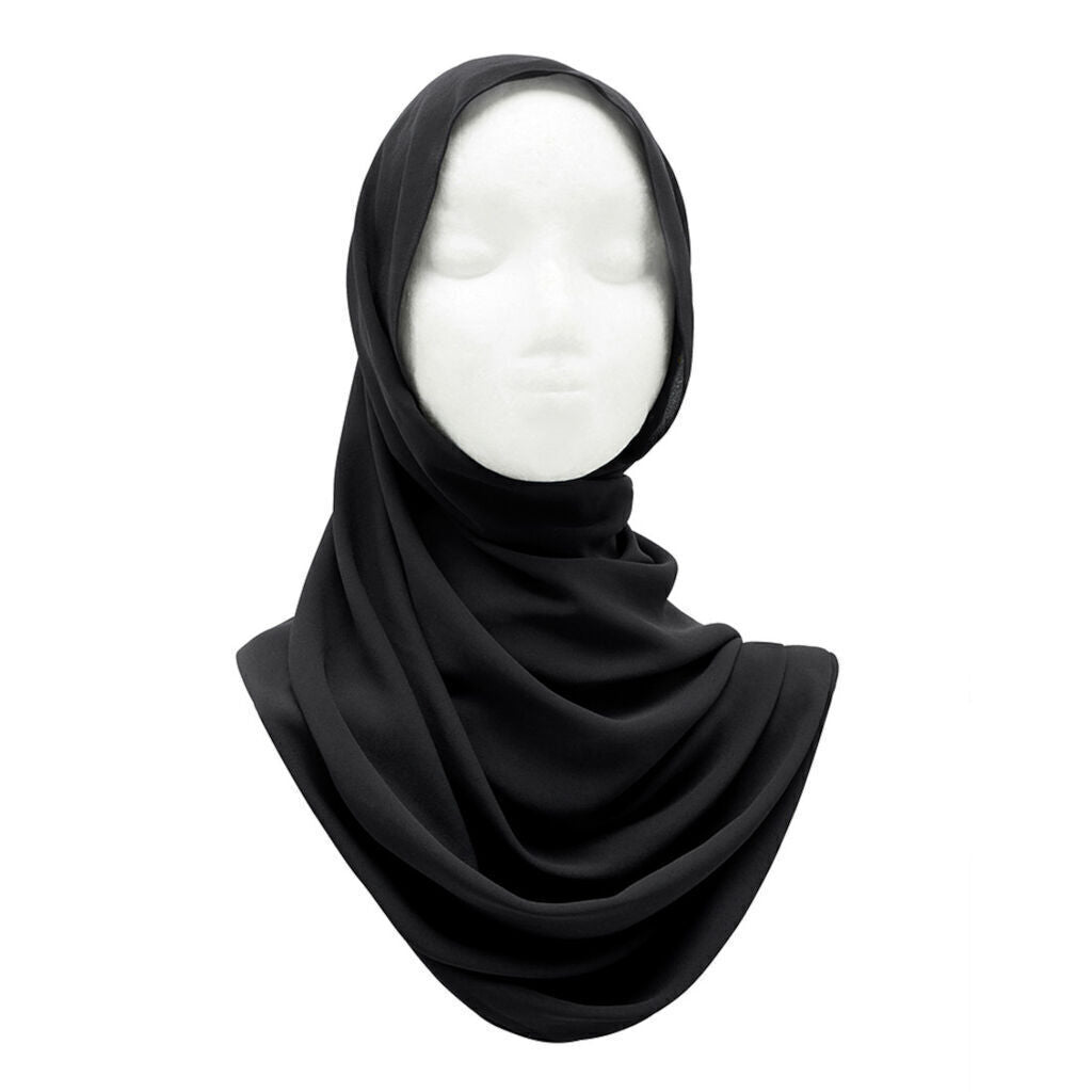 NNT Womens Georgie Eco Soft Eco-friendly Wrinkle-Resistant Durable Hijab CAT0LN- Bannav S Bannav LLC