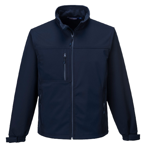 Portwest Mens Softshell Jacket (3L) Waterproof Full Zip Breathable Jacket TK50- Bannav S Bannav LLC