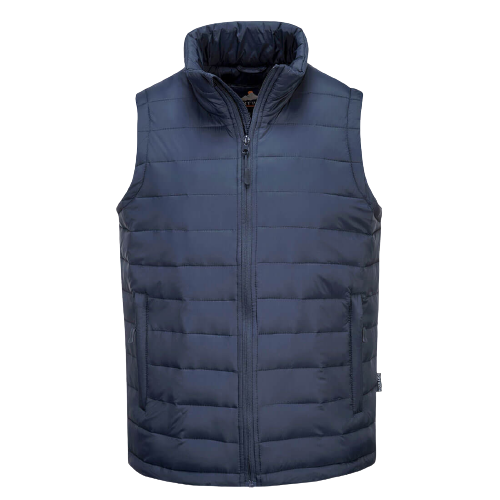 Portwest Mens Aspen Baffle Gilet Insulatex Padded Sleeveless Warmth Jacket S544- Bannav S Bannav LLC