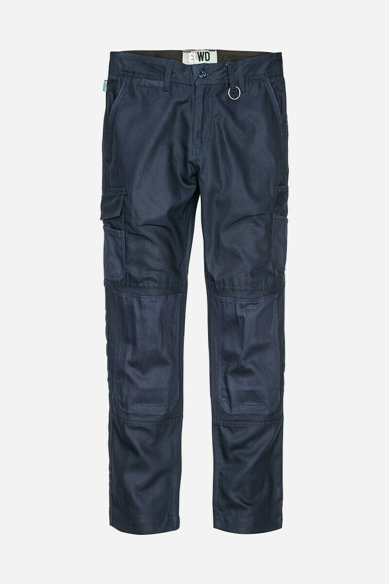 Womens Elwood Utility Work Pants Stretch Canvas Phone Pocket Tradie Tough EWD501- Bannav S Bannav LLC