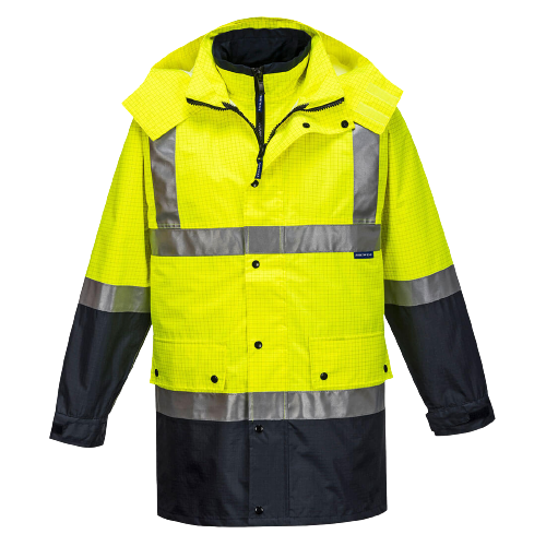 Portwest Mackay Anti-Static 4-in-1 Jacket Reflective Work Safety Comfy MJ887- Bannav S Bannav LLC