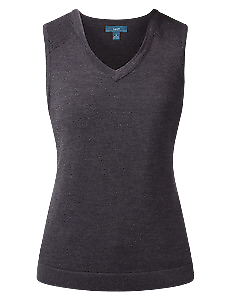 NNT Womens Pure Wool Textured Panel Vest Classic V-Neck Fit CAT5AR- Bannav S Bannav LLC