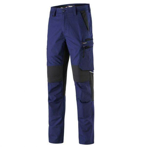 KingGee Mens Quantum Pant Stretch Ripstop Reflective Cargo Work Pants K13003- Bannav S Bannav LLC