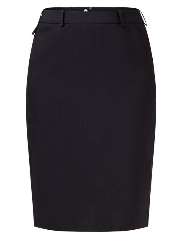 NNT Womens Helix Dry Poly Pleat Skirt Waist Band Detail Zip Business CAT2NJ- Bannav S Bannav LLC