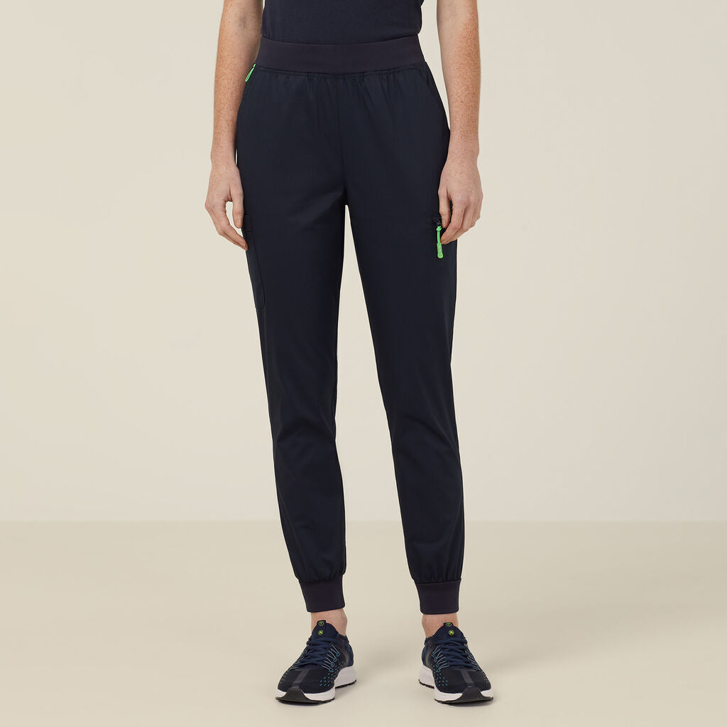 Clearance! NNT Next-Gen Antibacterial Active Westerman Jogger Scrub Pant CAT3W6- Bannav S Bannav LLC