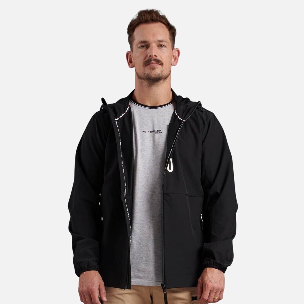 Hard Yakka Mens 4 Pack Trademark Lightweight Water Repellent Repel Jacket K15005- Bannav S Bannav LLC