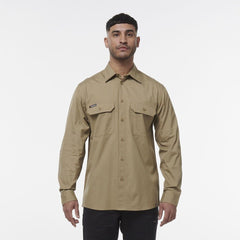 KINGGEE Mens Workcool Lightweight Workshirt Vented Breathable Shirt K14031- Bannav S Bannav LLC