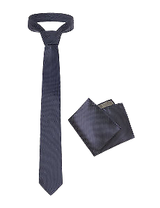 NNT Mens Pin Dot Tie & Pocket Square Classic Micro Dot Design CATK33- Bannav S Bannav LLC