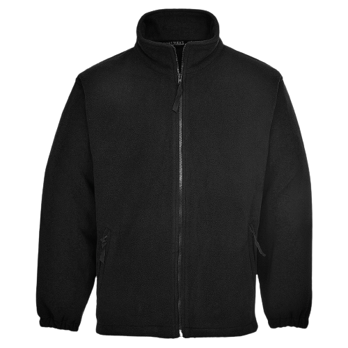 Portwest Mens Aran Fleece Jumper Middleweight Full Zip Long Sleeve Jacket F205- Bannav S Bannav LLC