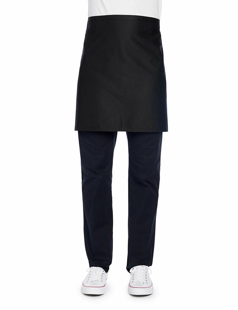 NNT Chef Work Half Apron No Pockets Durable Polycotton Tough Heavyweight CATK2C- Bannav S Bannav LLC