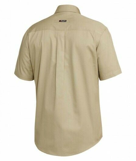 KingGee Mens Tradies Shirt S/S Lightweight Breathable Slim Fit Work K14355- Bannav S Bannav LLC