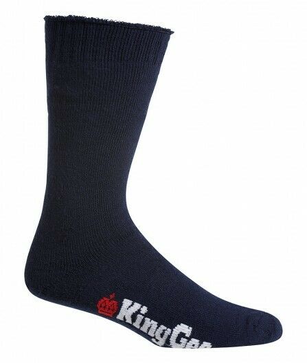 KingGee Mens 3 Pack Bamboo Work Socks Comfort Breathable Workwear K09230- Bannav S Bannav LLC