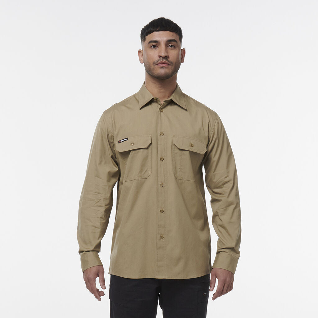 KINGGEE Mens Workcool Lightweight Workshirt Vented Breathable Shirt K14031- Bannav S Bannav LLC