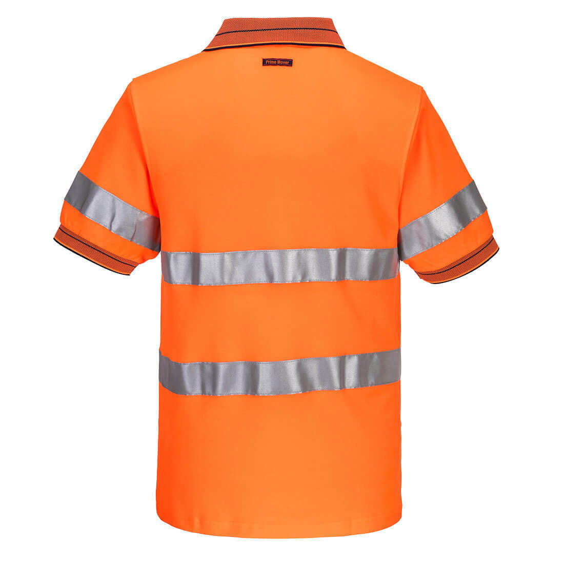 Portwest Mens Prime Mover Short Sleeve Cotton Comfort Polo Taped Hi-Vis MP310- Bannav S Bannav LLC
