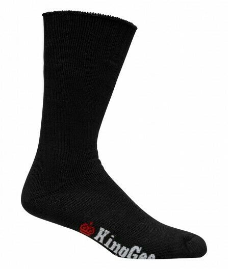 KingGee Mens Bamboo Work Socks 3 Pack Breathable Comfortable Workwear K09271- Bannav S Bannav LLC