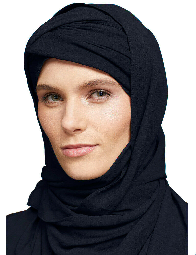 NNT Womens Hijab Soft Georgette Head Cover CAT0JJ- Bannav S Bannav LLC