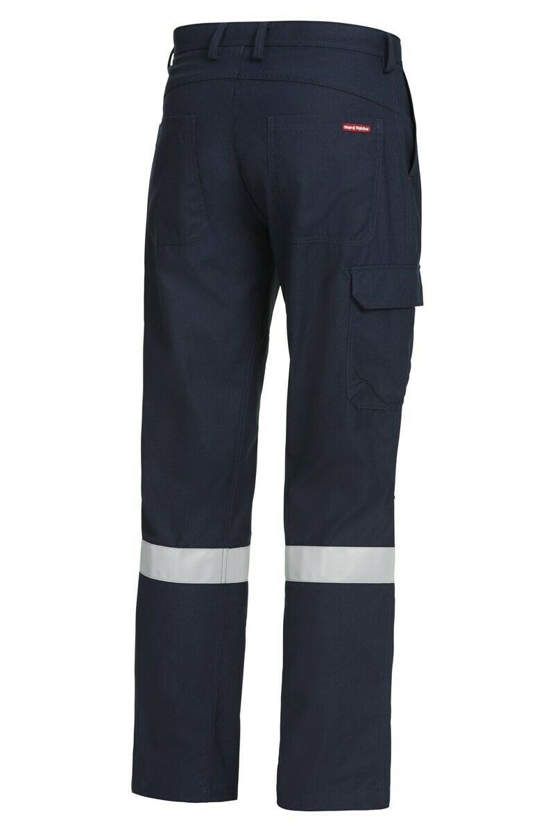 Mens Hard Yakka Workwear Pants Sheildtec Fire Resistant Cargo Tape Safety Y02525- Bannav S Bannav LLC