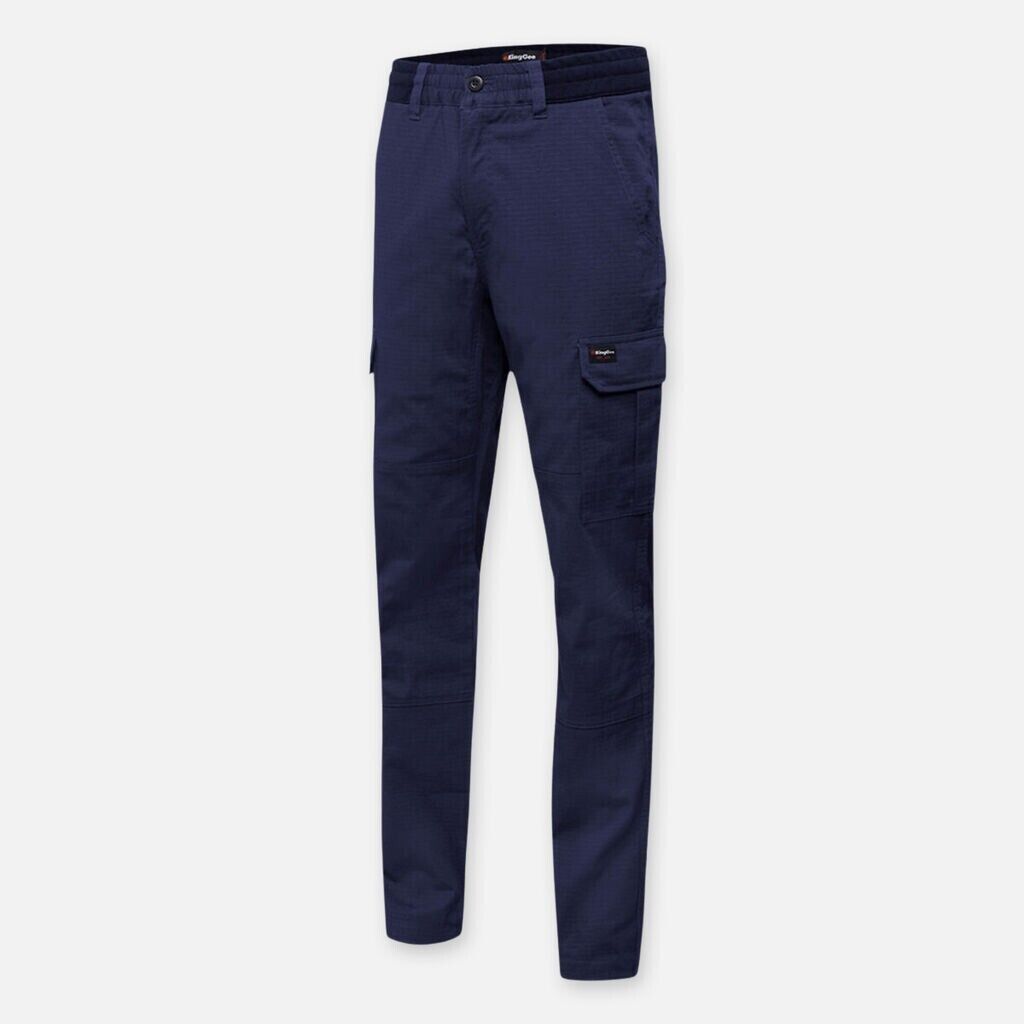 KingGee Mens 2 Pack Traders Tough Durable Cargo Comfort Waist Pants K13005- Bannav S Bannav LLC