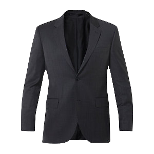 NNT Mens Sharkskin 2 Button Jacket Pleated 2 Jet Pockets Cover Coat CATB8T- Bannav S Bannav LLC