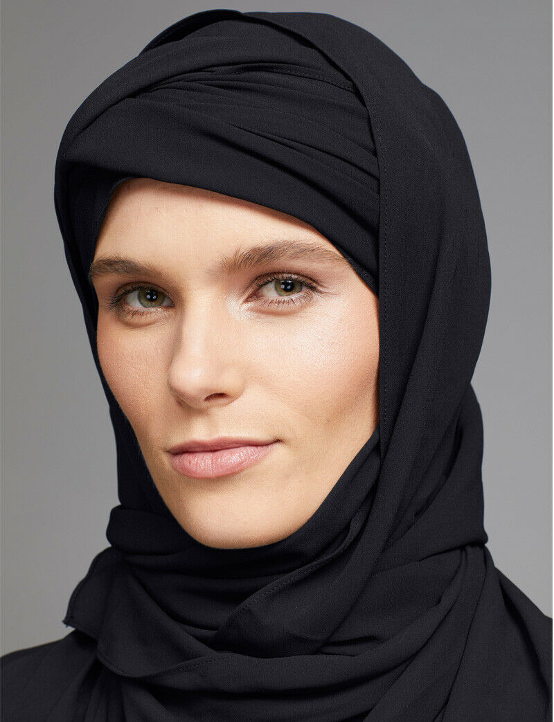 NNT Womens Hijab Soft Georgette Head Cover CAT0JJ- Bannav S Bannav LLC