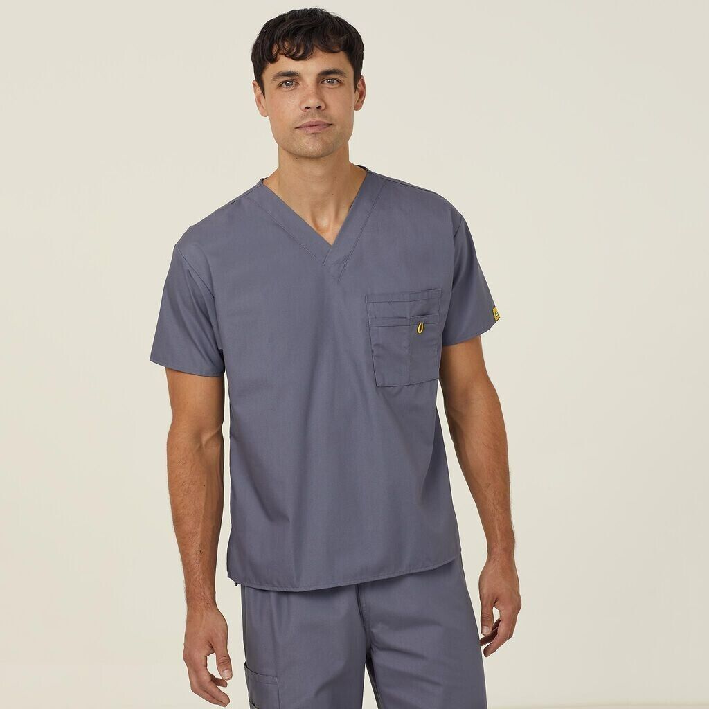 NNT Unisex Wonderwink 2 Pack Origins Pocket V Neck Scrub Top Alpha CATRE4- Bannav S Bannav LLC