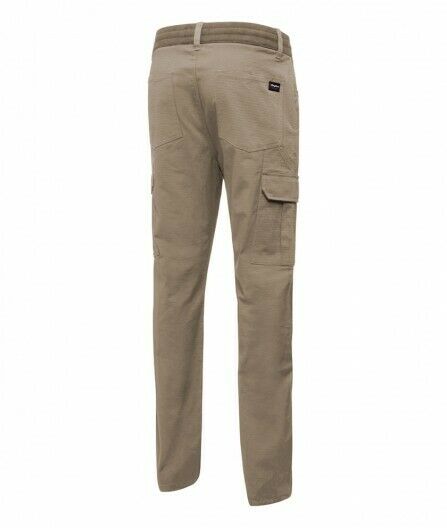 KingGee Mens Rib Comfy Waist Pant Tough Waistband Work Safety Drawstring K13005- Bannav S Bannav LLC