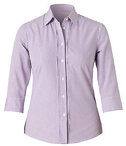 NNT Womens Cotton Blend 3/4 SLV Tuck Skirt Classic Collared Fit Shirt CAT4LD- Bannav S Bannav LLC