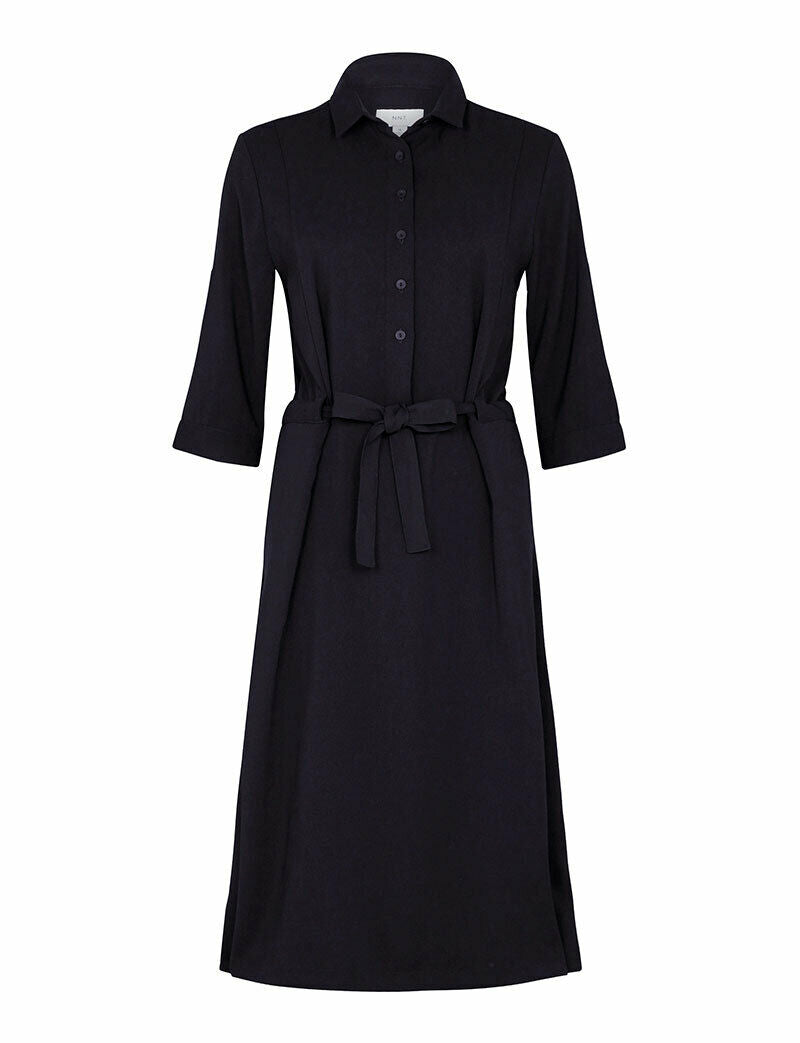 NNT Womens Shirt Classic Fit Dress Adjustable Sleeve Knee Length Comfort CAT67Y- Bannav S Bannav LLC