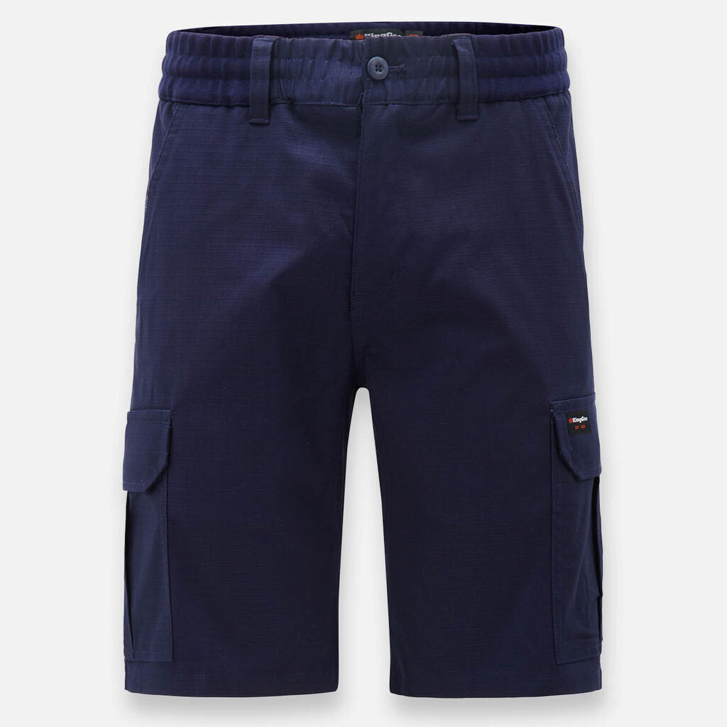 KingGee Mens 2 PACK Traders Tough Durable Cargo Comfort Waist Shorts K17007- Bannav S Bannav LLC