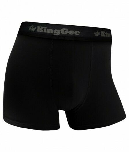 KingGee Mens Bamboo Work Trunk 3 Pack Superior Jocks Comfort Breathable K19005- Bannav S Bannav LLC