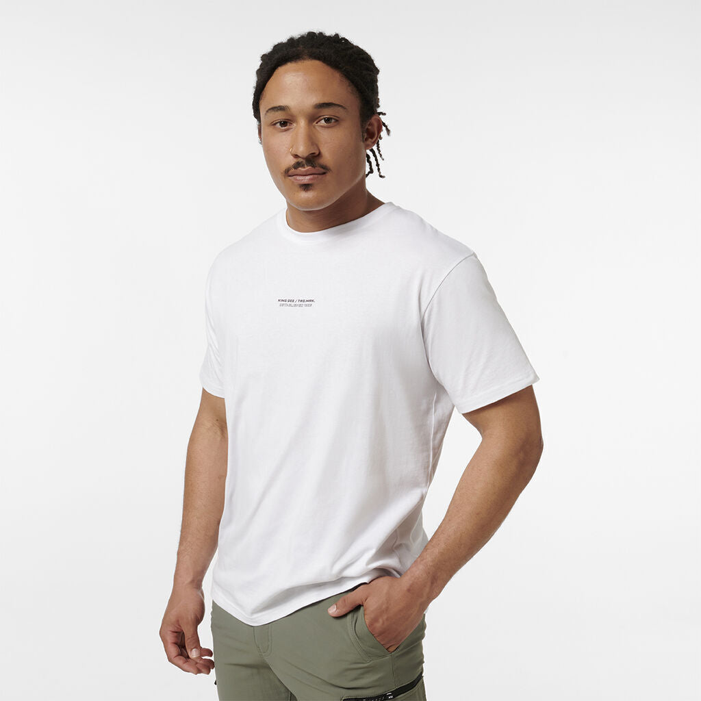 KINGGEE Mens Trademark Graphic Print Crew Neck Tee AUS Cotton Tshirt K14009- Bannav S Bannav LLC