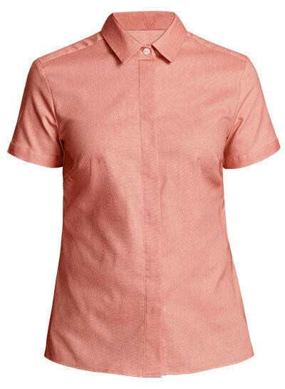 NNT Womens Short Cuff Band Sleeve Formal Shirt Tunic Classic Business CATU5J- Bannav S Bannav LLC
