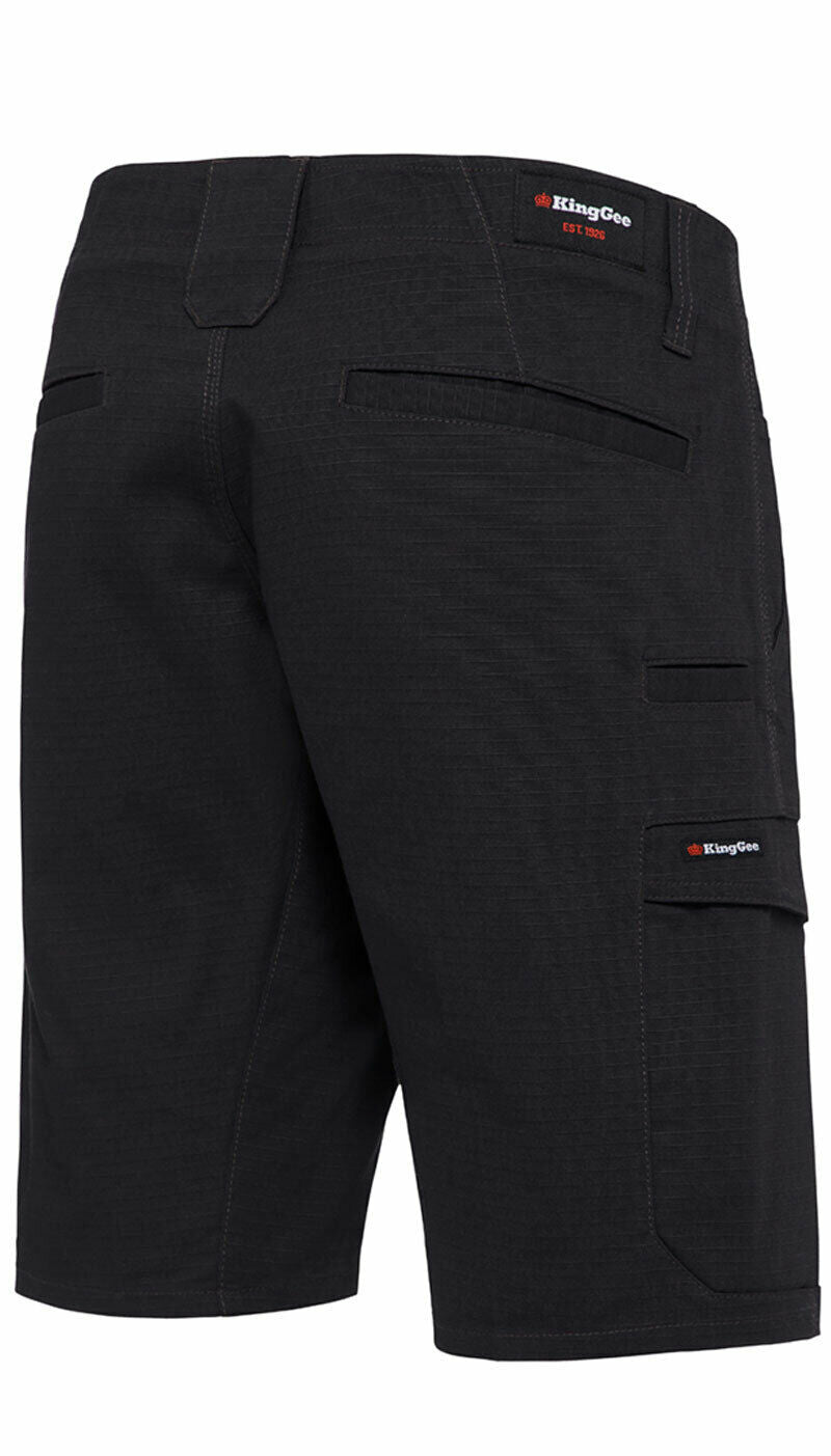 KingGee Mens Workcool Pro Shorts Comfort Stretch Work Cargo Tough Ripstop K17006- Bannav S Bannav LLC