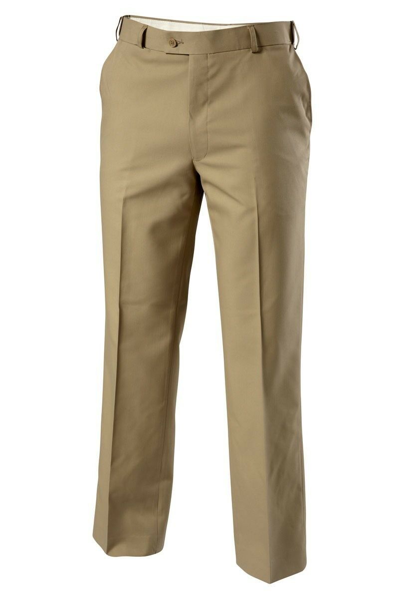 Mens Hard Yakka Foundations Trousers Press Pants Plain Adjustable Work Y02594- Bannav S Bannav LLC