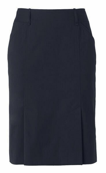 NNT Womens Formal  Stretch Twill Pleat Straight Skirt Contour Waistband CAT26B- Bannav S Bannav LLC