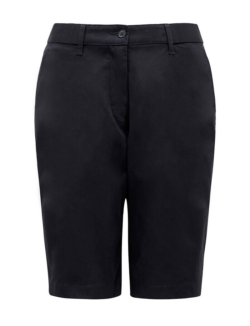 NNT Womens Cargo Chino Short Pants Stretch Waistband Short Tailored Fit CAT3QJ- Bannav S Bannav LLC