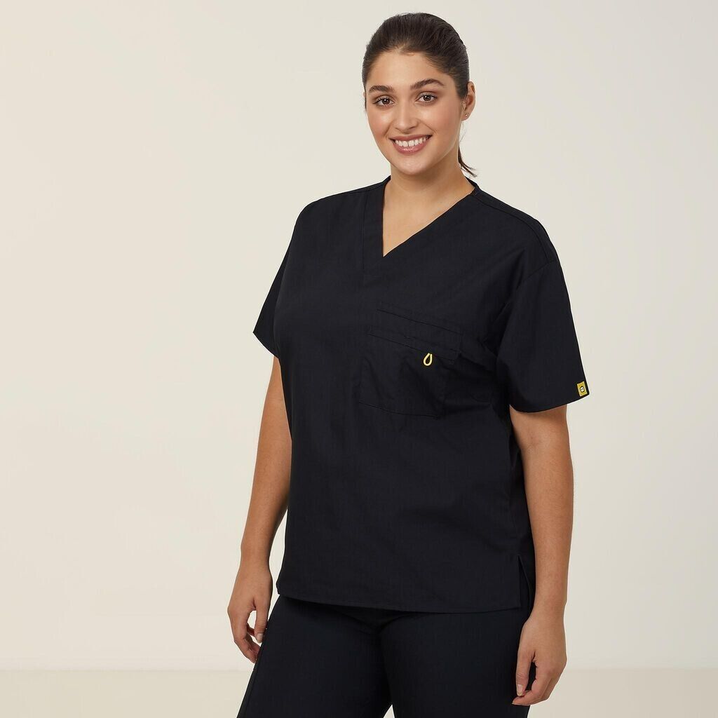 NNT Unisex Wonderwink 2 Pack Origins Pocket V Neck Scrub Top Alpha CATRE4- Bannav S Bannav LLC