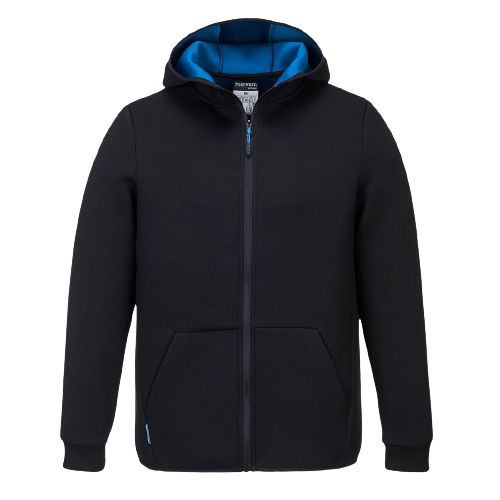 Portwest KX3 Technical Fleece Front Zip Opening Comfortable Hooded Jacket T831- Bannav S Bannav LLC