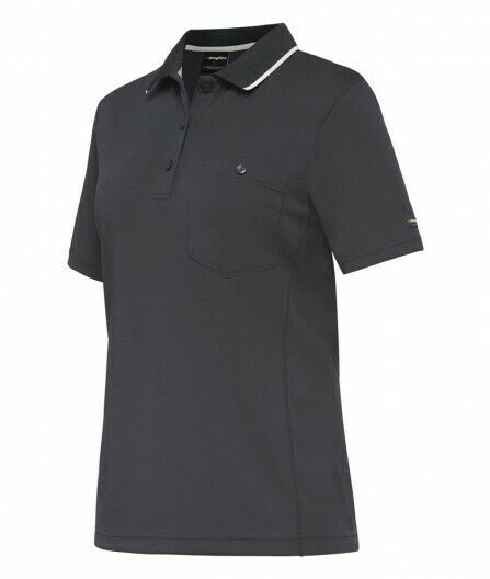 KingGee WorkCool Womens Spliced Polo S/S Shirt Comfort Work Hyperfreeze K44740- Bannav S Bannav LLC