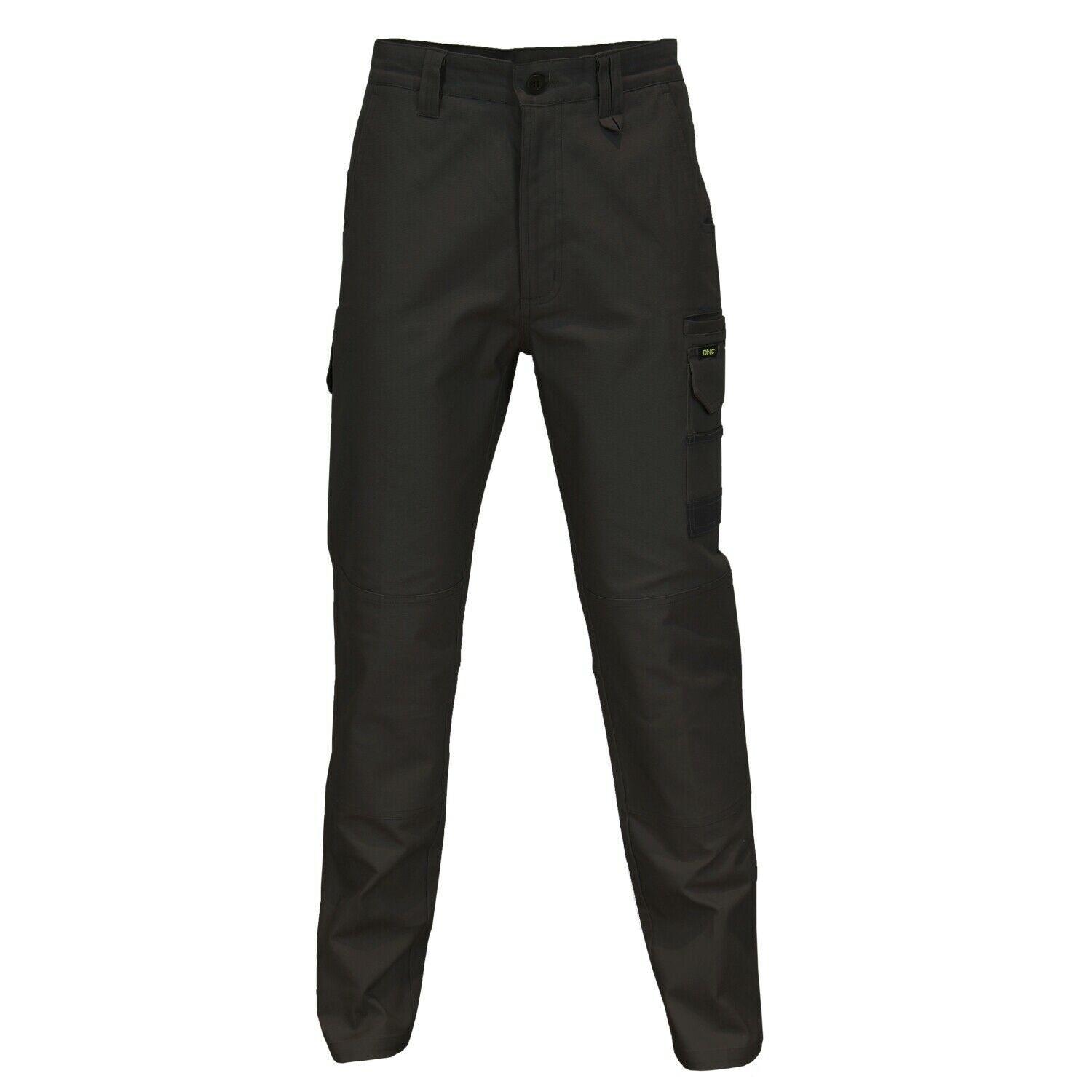 DNC Workwear Men SlimFlex Tradie Cargo Pants Durable Duck Tough Pant Work 3375- Bannav S Bannav LLC