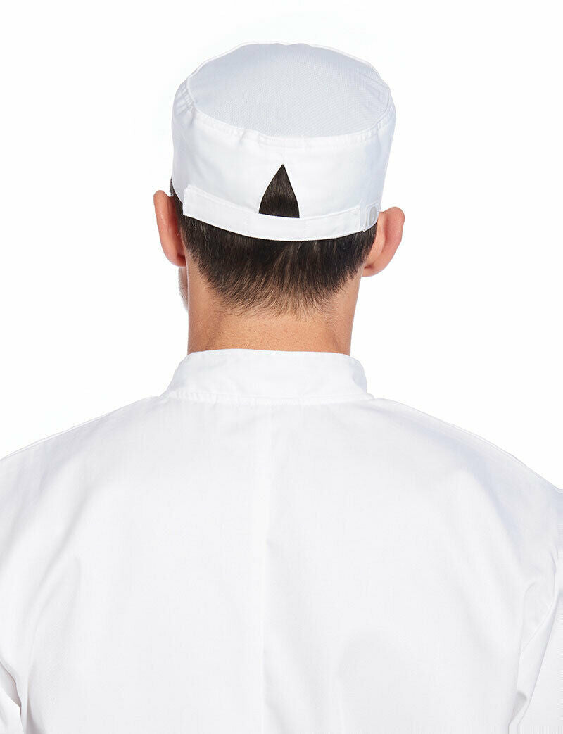 NNT Mens Cool Vent Chef Beanie Expandable Cap Work Safety Tough Durable CATK2V- Bannav S Bannav LLC